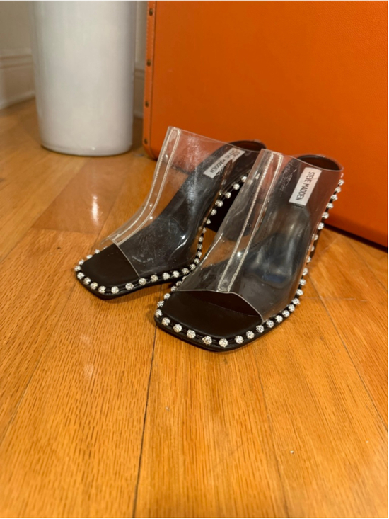 Steve Madden Shoes - Preowned, Woman’s Steve Madden Neila heeled mules, size 9